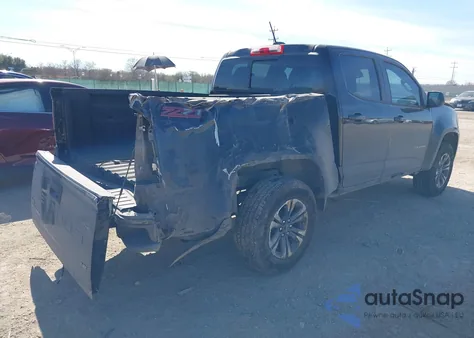 2022 Chevrolet Colorado 2Wd Short Box Z71 из США, поврежденный, VIN 1GCGSDEN1N1198402